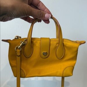 Stoney clover lane yellow crossbody pouchette